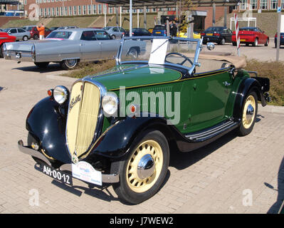 1934 Fiat 508 Balilla, France inscription licecence néerlandais AH 0012, pic4 Banque D'Images