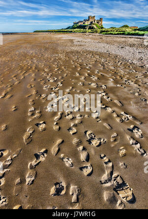 Art-Image picturale, Northumberland, Angleterre du Nord-Est Banque D'Images