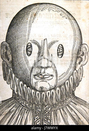 Bartisch 015r fait référence à une page d'un texte médical historique du médecin allemand Bartisch, datant du XVIe siècle. Cette page présente des illustrations anatomiques liées à l'anatomie et à la vision des yeux, offrant un aperçu des connaissances et des pratiques médicales modernes précoces en ophtalmologie. C’est une référence incontournable dans l’histoire des soins oculaires et de l’illustration médicale. Banque D'Images