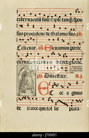 Antiphonarium secundum morem Sancte Romane Ecclesie 4 Banque D'Images