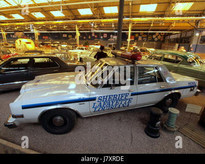 1981 Dodge Diplomat voiture de police, le shérif Lafayette, Louisiane pic3 Banque D'Images