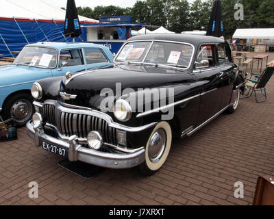 1951 De Soto Custom, néerlandais enregistrement licence EX 27 87 p3 Banque D'Images