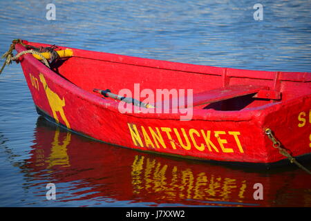 Canot, Nantucket MA Banque D'Images