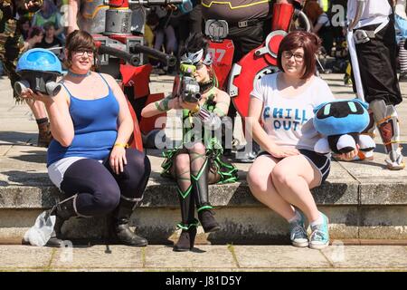 Londres, Royaume-Uni. 26 mai 2017. MCM London Comic Con 2017 Arena.Organizers à Excel attendent 60 000 visiteurs ou plus à l'événement de trois jours du 26 au 28 mai. Credit : claire doherty/Alamy Live News Banque D'Images