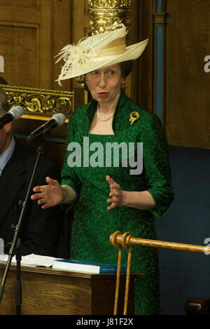 Edinburgh, Royaume-Uni. 26 mai, 2017. L'Assemblée générale de l'Église d'Écosse. Jour 7 : La Princesse Royale offre son discours de clôture de l'Assemblée générale.Crédit : Andrew O'Brien/Alamy Live News Banque D'Images