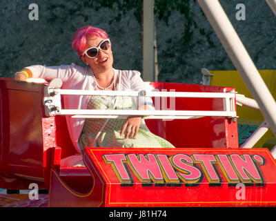 Margate, Kent, UK. 26 mai, 2017. Le parc d'attractions Dreamland Margate dans le Kent. La soirée de lancement. Le parc d'attractions Dreamland Margate Crédit : Kent Cabanel/Alamy Live News Banque D'Images