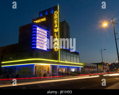 Margate, Kent, UK. 26 mai, 2017. Le parc d'attractions Dreamland Margate dans le Kent. La soirée de lancement. Le parc d'attractions Dreamland Margate Crédit : Kent Cabanel/Alamy Live News Banque D'Images