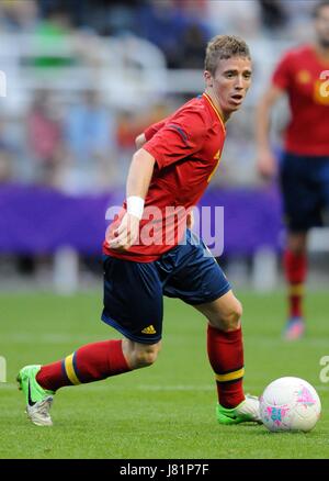 IKER MUNIAIN ESPAGNE ET L'ATLETICO BILBAO DE FOOTBALL DES JEUX OLYMPIQUES DE LONDRES 2012, ESPAGNE / HONDURAS ST JAMES PARK, Newcastle, Angleterre 29 juillet 2012 GAN55715 ATTENTION ! Cette photo ne peut être utilisée que pour les journaux et/ou à des fins d'édition de magazines. Ne peut être utilisé pour les publications impliquant 1 joueur, 1 ou 1 Concours Club sans autorisation écrite de Football DataCo Ltd. Pour toute question, veuillez communiquer avec le Football DataCo Ltd au  +44 (0) 207 864 9121 Banque D'Images