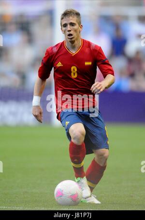 IKER MUNIAIN ESPAGNE ET L'ATLETICO BILBAO DE FOOTBALL DES JEUX OLYMPIQUES DE LONDRES 2012, ESPAGNE / HONDURAS ST JAMES PARK, Newcastle, Angleterre 29 juillet 2012 GAN55717 ATTENTION ! Cette photo ne peut être utilisée que pour les journaux et/ou à des fins d'édition de magazines. Ne peut être utilisé pour les publications impliquant 1 joueur, 1 ou 1 Concours Club sans autorisation écrite de Football DataCo Ltd. Pour toute question, veuillez communiquer avec le Football DataCo Ltd au  +44 (0) 207 864 9121 Banque D'Images