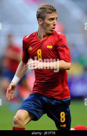 IKER MUNIAIN ESPAGNE ET L'ATLETICO BILBAO DE FOOTBALL DES JEUX OLYMPIQUES DE LONDRES 2012, ESPAGNE / HONDURAS ST JAMES PARK, Newcastle, Angleterre 29 juillet 2012 GAN55718 ATTENTION ! Cette photo ne peut être utilisée que pour les journaux et/ou à des fins d'édition de magazines. Ne peut être utilisé pour les publications impliquant 1 joueur, 1 ou 1 Concours Club sans autorisation écrite de Football DataCo Ltd. Pour toute question, veuillez communiquer avec le Football DataCo Ltd au  +44 (0) 207 864 9121 Banque D'Images