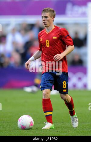 IKER MUNIAIN ESPAGNE ET L'ATLETICO BILBAO DE FOOTBALL DES JEUX OLYMPIQUES DE LONDRES 2012, ESPAGNE / HONDURAS ST JAMES PARK, Newcastle, Angleterre 29 juillet 2012 GAN55723 ATTENTION ! Cette photo ne peut être utilisée que pour les journaux et/ou à des fins d'édition de magazines. Ne peut être utilisé pour les publications impliquant 1 joueur, 1 ou 1 Concours Club sans autorisation écrite de Football DataCo Ltd. Pour toute question, veuillez communiquer avec le Football DataCo Ltd au  +44 (0) 207 864 9121 Banque D'Images