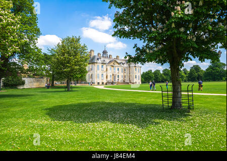 Belton House, la maison seigneuriale de campagne classique Anglais Banque D'Images