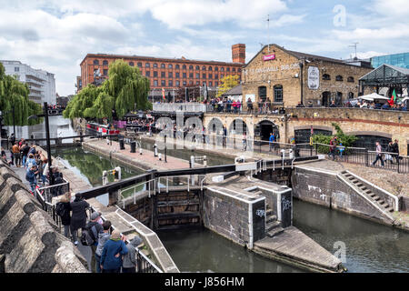 Camden Lock Market, Camden Town Banque D'Images