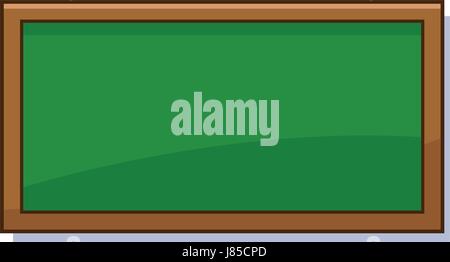 L'école verte vide texture de fond tableau avec cadre vecteur. Modèle pour votre conception. Illustration de Vecteur