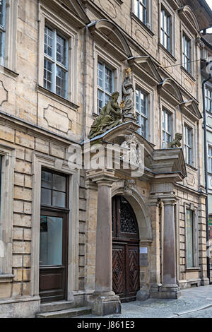 Ville historique de Bamberg, État libre de Bavière Banque D'Images