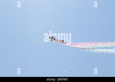 Pordenone, Italie. 27 mai, 2017. Au cours de l'ancien avion flyes 20e étape du 100e Tour d'Italie, Tour d'Italie, course cycliste de San Candido à Piancavallo le 27 mai, 2017. Credit : Andrea Spinelli/Alamy Live News Banque D'Images