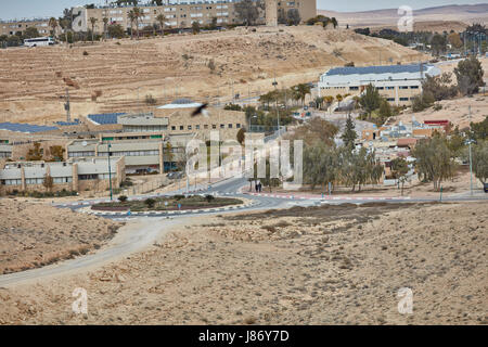 Un règlement dans le désert du Néguev, Israël Banque D'Images