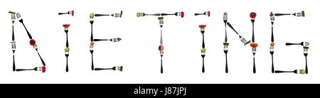 Belle, beauteously, nice, word, poids, slim, nutrition, arides, légère, Banque D'Images