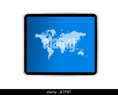 Portable, Ordinateur portable, ordinateurs, ordinateur, PC, conseil, bureau, outil, isolé, Banque D'Images