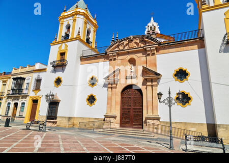 Paroisse de Notre Dame de Socorro, Ronda, Malaga (Espagne) Banque D'Images