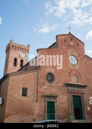 Cathédrale de Santa Maria Assunta et Jenesien, San Miniato Banque D'Images