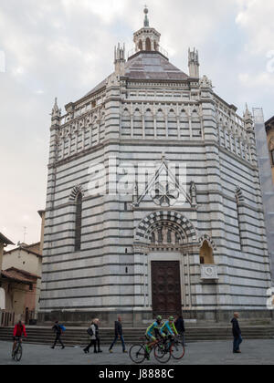 Pistoia baptistère de la Piazza del Duomo Banque D'Images