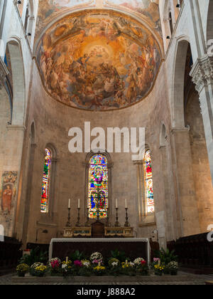 Autel principal Duomo Lucca Banque D'Images