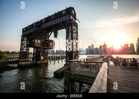 New York, Long Island, le bras Plaza State Park, Queens Banque D'Images