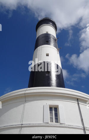 Signe, signal, la France, l'île, un phare, phare, île, signe, signal, bleu, Banque D'Images