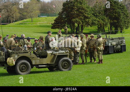 1940 Week-end à Colwyn Bay Banque D'Images