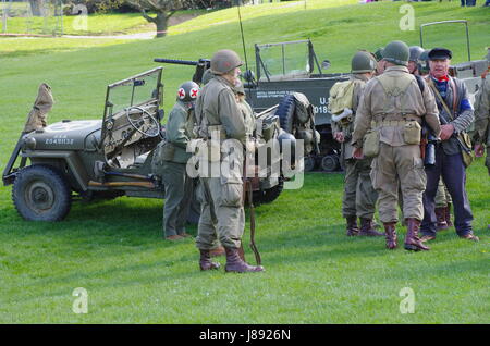 1940 Week-end à Colwyn Bay Banque D'Images