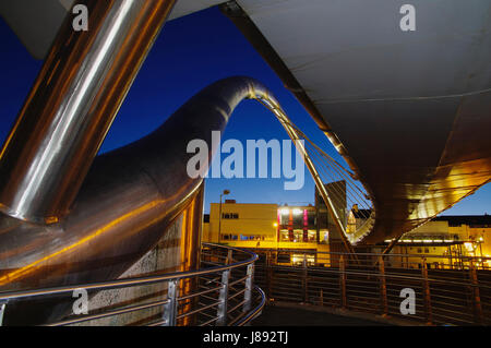 Passerelle celtique, Holyhead Banque D'Images