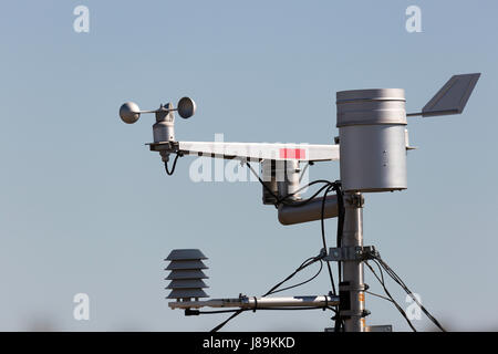 Station météo de près. Banque D'Images