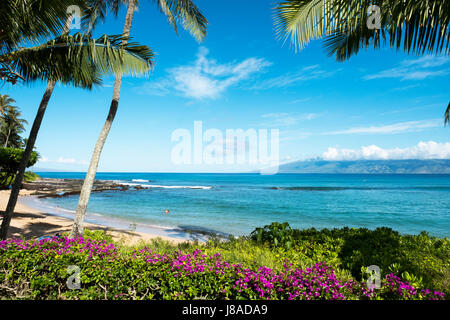 Napili Bay, West Maui , Hawaii Banque D'Images
