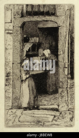 James McNeill Whistler, la marchande de moutarde Banque D'Images