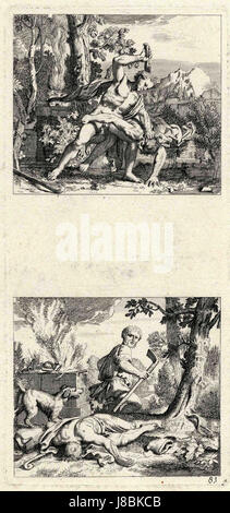 Illustrationen Zum Alten Testament (Kain und Abel) G ubs 0853 II Banque D'Images
