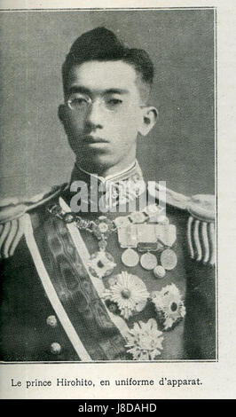 L'empereur Hirohito était le 124e empereur du Japon, régnant de 1926 à 1989. Son règne s'étale sur des événements historiques importants, dont la seconde Guerre mondiale et la reprise après-guerre du Japon. Banque D'Images