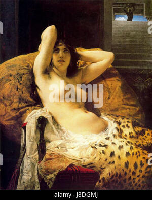 Mose bianchi 1840 Cléopâtre 1904 Banque D'Images