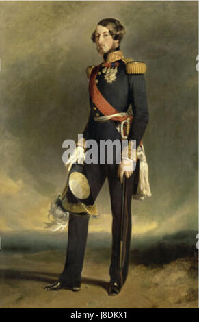 Franz Xaver Winterhalter auguste louis victor prince de saxe COBOURG GOTHA 1818 et 1881 Banque D'Images