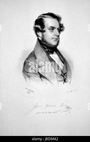 Johann Gabriel Seidl Kriehuber Banque D'Images