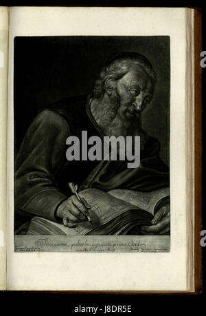 Ce titre fait référence à une œuvre du XVIIIe siècle, décrivant les contributions artistiques de Ioannis Kupezky, telles que vues dans des images et des peintures créées par des artistes comme Valentin Daniel Preisler et Bernhard Vogel entre 1745 et 1749. Banque D'Images