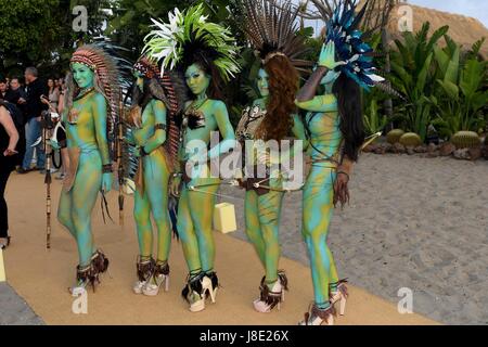 Marbella, Espagne. 27 mai, 2017. lors de l'inauguration de la "Playa Padre' bar de plage à Marbella. 27/05/2017 Credit : Gtres más información en ligne Comuniación,S.L./Alamy Live News Banque D'Images