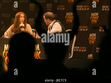 Londres, Royaume-Uni. 27 mai, 2017. MCM London Comic Con London Excel LONDON, ENGLAND - 27 mai 2017 - Catherine Tate crédit obligatoire : glamourstock/Alamy Live News Banque D'Images