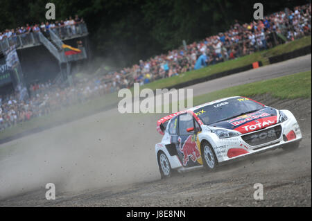 Lydden Hill Race Circuit, Kent, UK. 28 mai 2017. à la FIA World RallyCross Lydden Hill au cycle 5 du circuit de course, à l'occasion du 50e anniversaire de Rally Cross. Crédit : KEVIN BENNETT/Alamy Live News. Banque D'Images