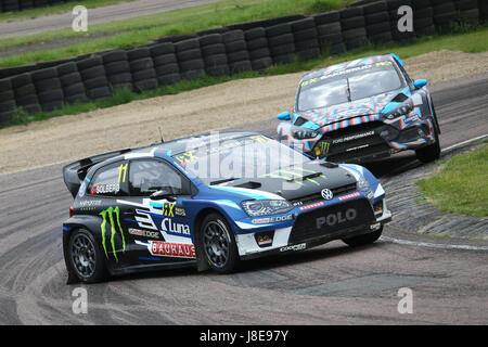 Lydden Hill Race Circuit, Kent, UK. 28 mai 2017. à la FIA World RallyCross Lydden Hill au cycle 5 du circuit de course, à l'occasion du 50e anniversaire de Rally Cross. Crédit : KEVIN BENNETT/Alamy Live News. Banque D'Images