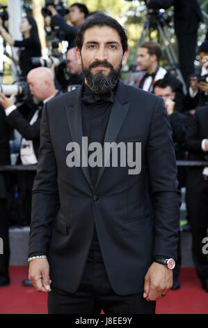 Cannes, Frankreich. 28 mai, 2017. Numan Acar assister à la fermeture de nuit du 70 Festival du Film de Cannes au Palais des Festivals le 28 mai 2017à Cannes, France | Verwendung weltweit/alliance photo Credit : dpa/Alamy Live News Banque D'Images