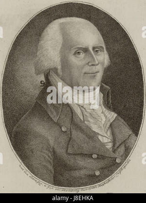 Ministre Claus von der Decken 1742 1826 Druck Banque D'Images