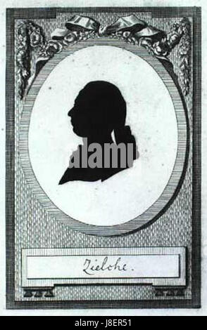 Ce titre fait référence à une œuvre de Limprecht sur Hans Hinrich Zielche, peut-être un récit biographique ou historique de la vie ou de l'œuvre de Zielche. Banque D'Images