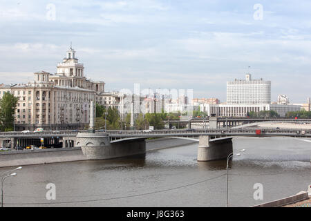 Vue sur le centre-ville. Moscou, Russie. Banque D'Images