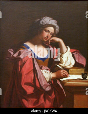 Guercino Sibyl Persan Banque D'Images